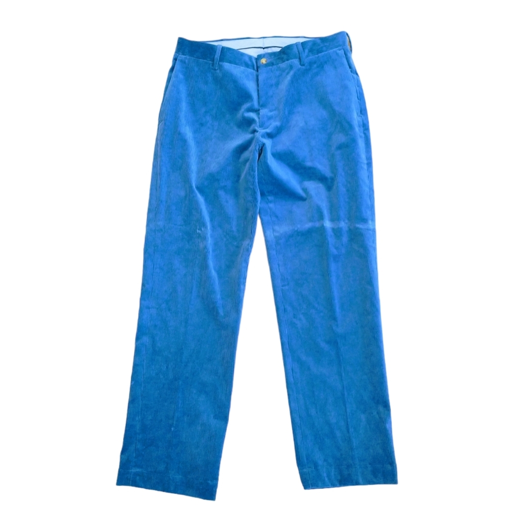NWOT Polo Ralph Lauren Classic Fit Blue Corduroy Pants